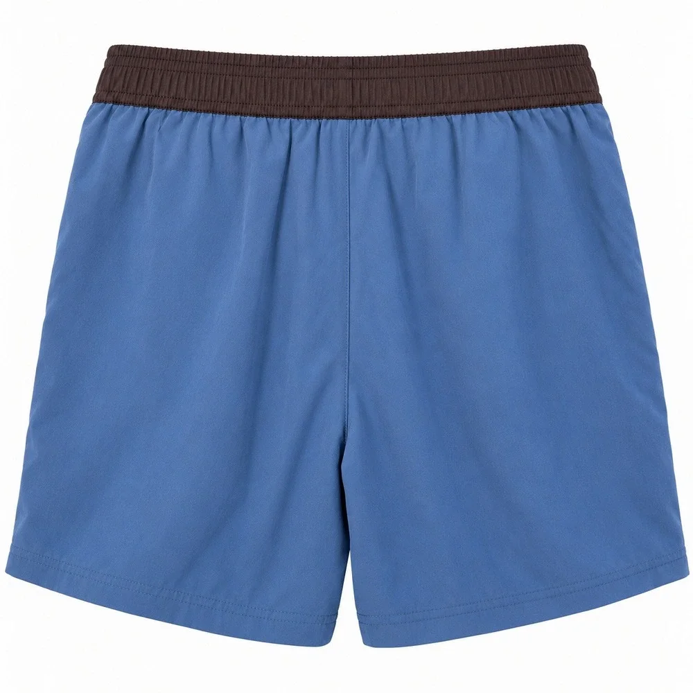 Manfinity Pursue Athletic Shorts Mens S Blue Brown Excellent Activewear Gym